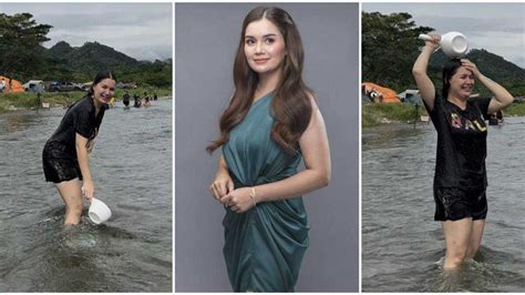 Video ni Nadine Samonte na naliligo sa ilog, pumalo ng 1M views.
